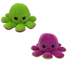 Load image into Gallery viewer, New Mood Octopus or Reversible Octopus Plush or Emotion octopus - GoHappyShopin
