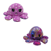 Load image into Gallery viewer, New Mood Octopus or Reversible Octopus Plush or Emotion octopus - GoHappyShopin
