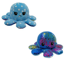 Load image into Gallery viewer, New Mood Octopus or Reversible Octopus Plush or Emotion octopus - GoHappyShopin
