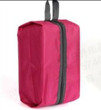 Load image into Gallery viewer, New Hot Fashion 7 Colors Portable Travel waterproof shoe Zip bag - GoHappyShopin
