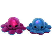 Load image into Gallery viewer, New LED Light Mood Octopus or Reversible Octopus Plush or Emotion octopus - GoHappyShopin
