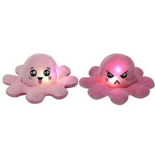 Load image into Gallery viewer, New LED Light Mood Octopus or Reversible Octopus Plush or Emotion octopus - GoHappyShopin
