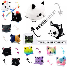 Load image into Gallery viewer, Mood Reversible Cat Gato or Flip Doll Cute Toys For Peluches Pulpos Plush - GoHappyShopin
