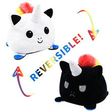 Load image into Gallery viewer, Mood Reversible Cat Gato or Flip Doll Cute Toys For Peluches Pulpos Plush - GoHappyShopin
