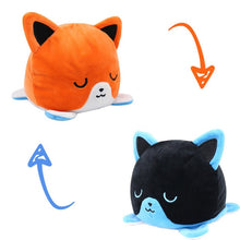 Load image into Gallery viewer, Mood Reversible Cat Gato or Flip Doll Cute Toys For Peluches Pulpos Plush - GoHappyShopin
