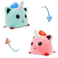 Load image into Gallery viewer, Mood Reversible Cat Gato or Flip Doll Cute Toys For Peluches Pulpos Plush - GoHappyShopin
