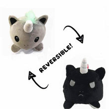 Load image into Gallery viewer, Mood Reversible Cat Gato or Flip Doll Cute Toys For Peluches Pulpos Plush - GoHappyShopin
