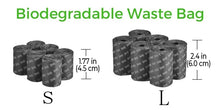 Load image into Gallery viewer, Dog Travel Foldable Pooper Scooper With 1 Roll Decomposable bags - GoHappyShopin
