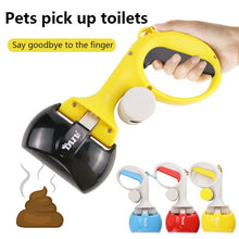 Load image into Gallery viewer, Portable Dog &amp; Cats Poop Scoop Outdoor Cleaner Garbage Picker - GoHappyShopin
