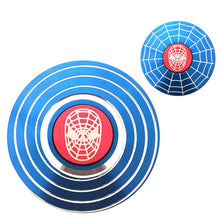 Load image into Gallery viewer, Fidget Spinner Toy Marvels Legends Gyro Shield Round American Captain - GoHappyShopin
