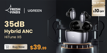 Load image into Gallery viewer, UGREEN HiTune X5 Wireless Earbuds Bluetooth 5.2 in-Ear Headphones - GoHappyShopin
