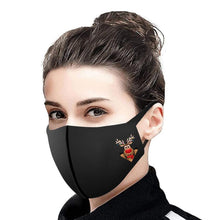 Load image into Gallery viewer, 5 PCS Christmas Gifts Decoration Party Reusable Face Mask 2021 - GoHappyShopin
