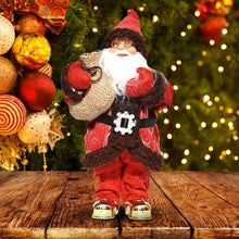 Load image into Gallery viewer, 2021 New Year Christmas Decoration Santa Claus 30cm Doll Children Gift - GoHappyShopin
