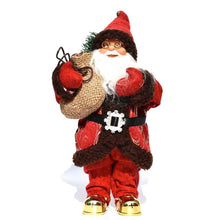 Load image into Gallery viewer, 2021 New Year Christmas Decoration Santa Claus 30cm Doll Children Gift - GoHappyShopin
