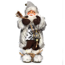 Load image into Gallery viewer, 2021 New Year Christmas Decoration Santa Claus 30cm Doll Children Gift - GoHappyShopin
