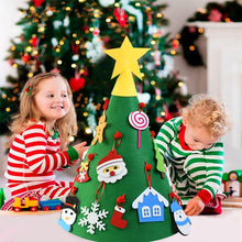 Load image into Gallery viewer, Kids DIY Felt Christmas Tree Christmas Decoration for Home 2021 - GoHappyShopin
