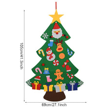 Load image into Gallery viewer, Kids DIY Felt Christmas Tree Christmas Decoration for Home 2021 - GoHappyShopin
