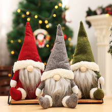 Load image into Gallery viewer, Glowing Gnome Christmas Faceless Doll Merry Christmas Decoration - GoHappyShopin
