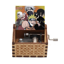 Load image into Gallery viewer, Merry Christmas Wooden Hand Crank Music Box - GoHappyShopin
