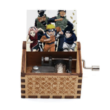 Load image into Gallery viewer, Merry Christmas Wooden Hand Crank Music Box - GoHappyShopin
