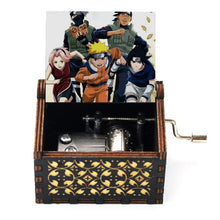Load image into Gallery viewer, Merry Christmas Wooden Hand Crank Music Box - GoHappyShopin
