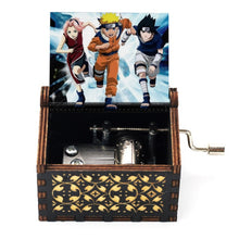 Load image into Gallery viewer, Merry Christmas Wooden Hand Crank Music Box - GoHappyShopin

