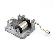 Load image into Gallery viewer, Merry Christmas Wooden Hand Crank Music Box - GoHappyShopin
