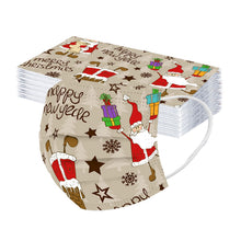 Load image into Gallery viewer, 10pcs Christmas Mask Christmas Decoration For Home Merry Christmas Gifts - GoHappyShopin
