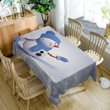 Load image into Gallery viewer, Europe style Polyester Colorful Christmas Tablecloth - GoHappyShopin
