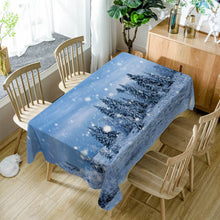 Load image into Gallery viewer, Europe style Polyester Colorful Christmas Tablecloth - GoHappyShopin
