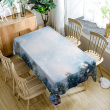 Load image into Gallery viewer, European New Year 3D Christmas Tablecloth Washable Dustproof - GoHappyShopin
