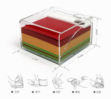 Load image into Gallery viewer, Creative 3D Notepads Sticky Gifts with Christmas designs - GoHappyShopin
