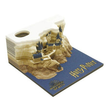 Load image into Gallery viewer, Creative 3D Notepads Sticky Gifts with Christmas designs - GoHappyShopin
