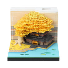 Load image into Gallery viewer, Creative 3D Notepads Sticky Gifts with Christmas designs - GoHappyShopin
