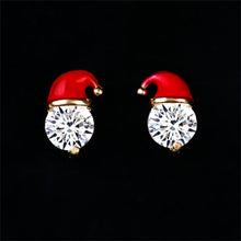 Load image into Gallery viewer, Fashion CrystalSanta Claus Earrings Christmas Jewelry Gifts - GoHappyShopin

