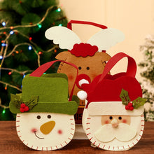 Load image into Gallery viewer, Cute Christmas Gifts Candy Bag Santa Sack Knitted Embroidery 2021 - GoHappyShopin
