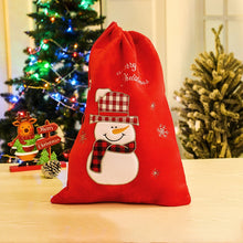 Load image into Gallery viewer, Cute Christmas Gifts Candy Bag Santa Sack Knitted Embroidery 2021 - GoHappyShopin
