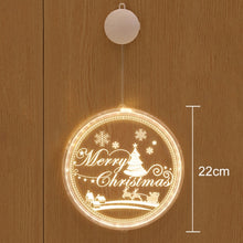 Load image into Gallery viewer, Christmas Led Suction Cup Hanging Lights Atmosphere Decorations - GoHappyShopin
