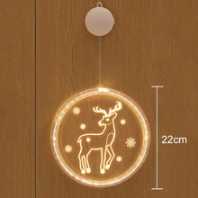 Load image into Gallery viewer, Christmas Led Suction Cup Hanging Lights Atmosphere Decorations - GoHappyShopin
